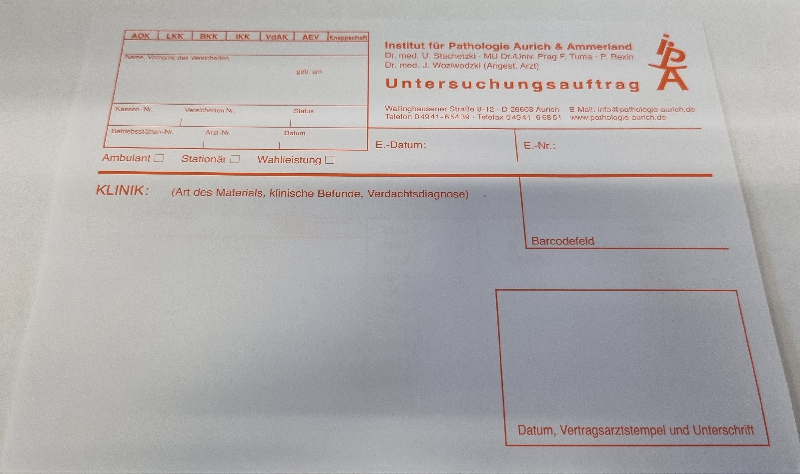 Untersuchungsauftrag